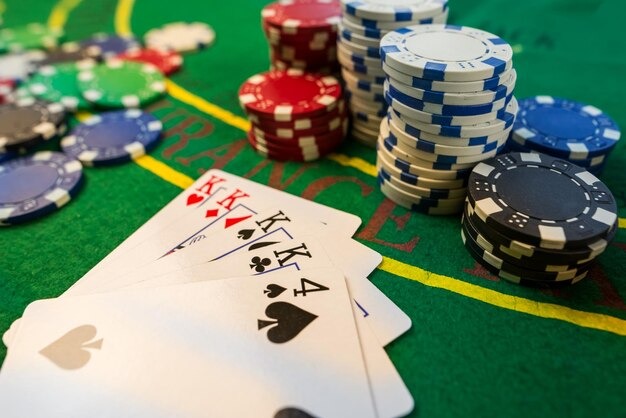 Live baccarat table with professional dealer and chat interface
